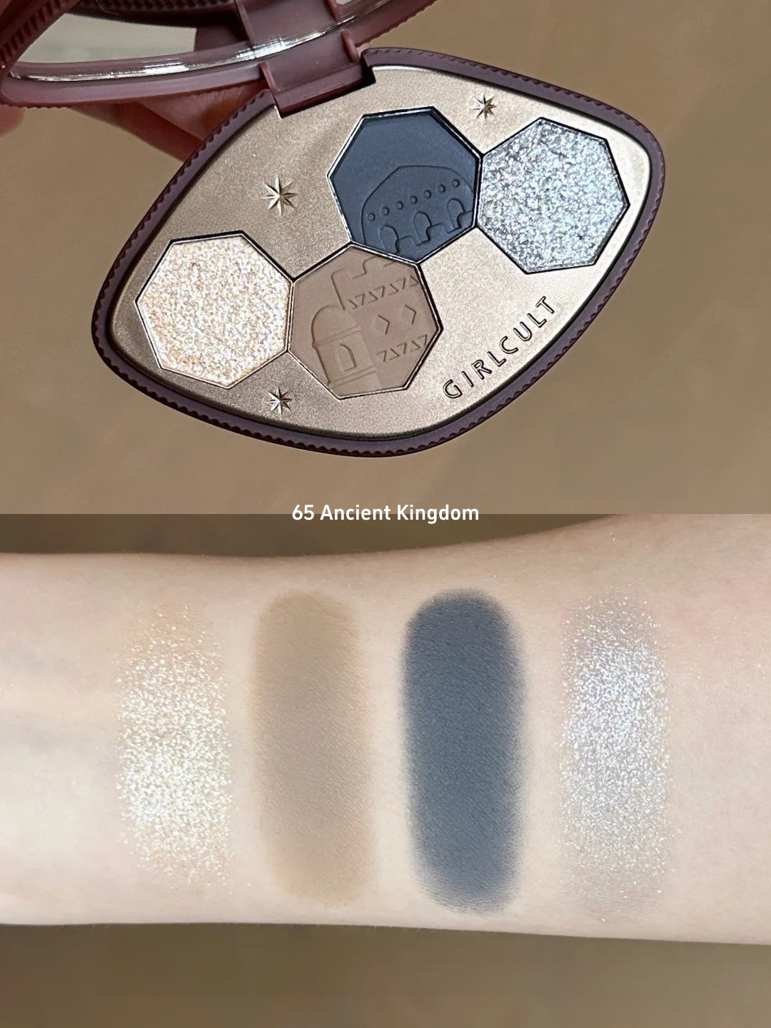 Girlcult Loulan Hippie Collection Chameleon Eyeshadow Palette T5962