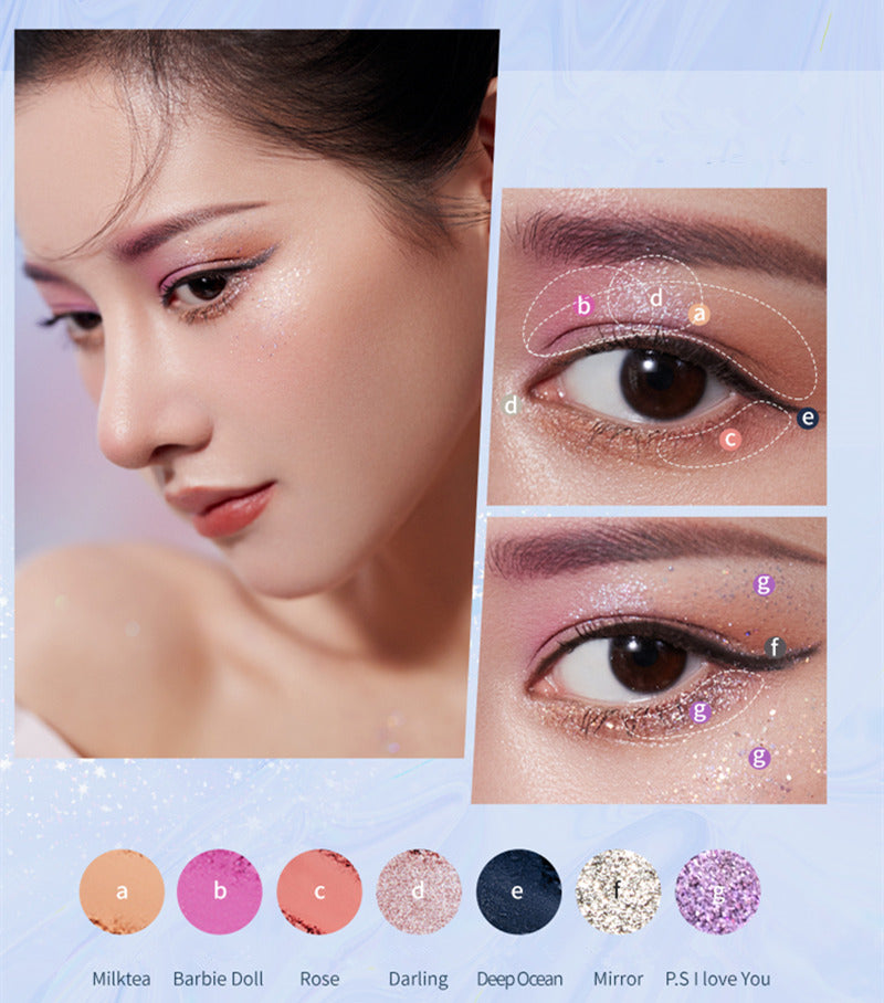 Heir Wonderland 18 Colors Eyeshadow Palette T3862