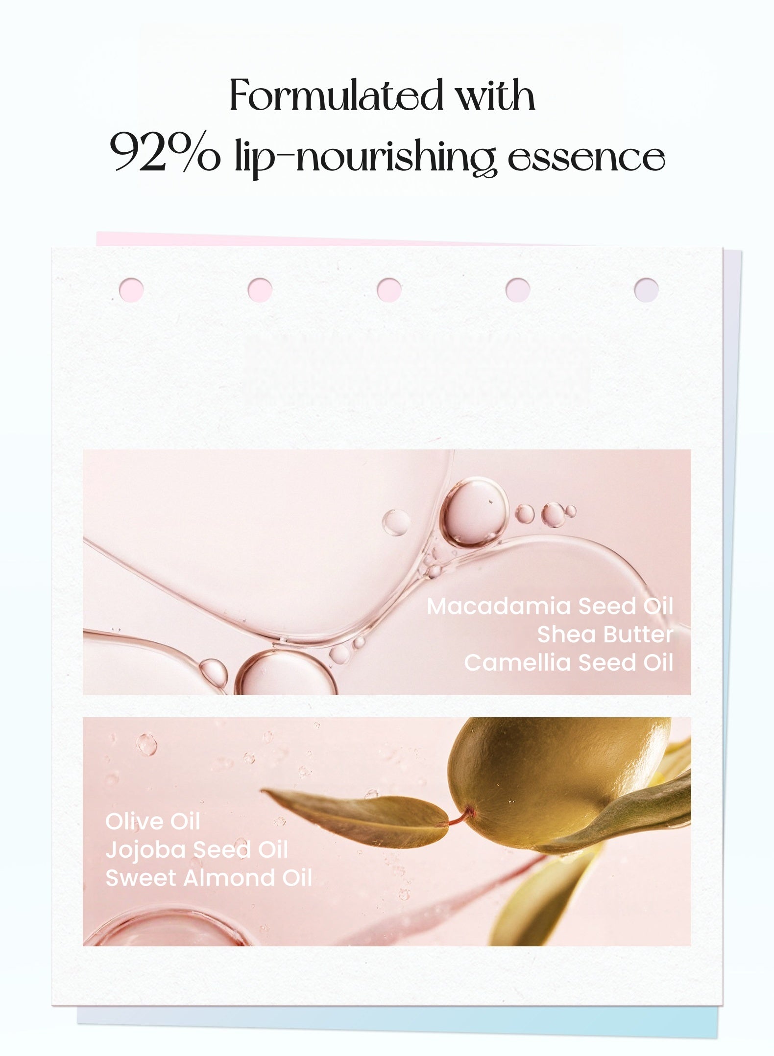 MOOEKISS Pink Blue Collection Double-head Matte & Matte Lip Glaze T5667