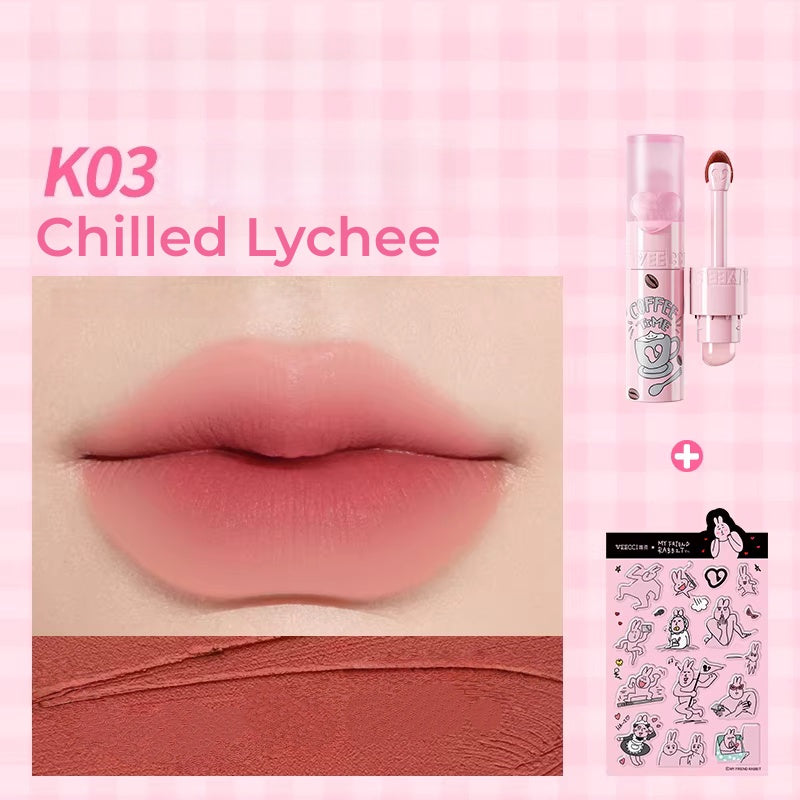 アイカツスターズ キューティーロージー VEECCI Coffee Cloud Collection Matte Smooth Long-wear Lip Glaze