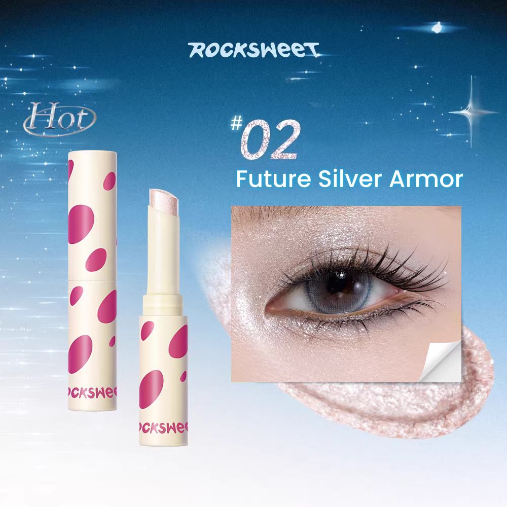ROCK SWEET Flash Spectrum Collection Diamond Shimmer Eyeshadow Stick T5540