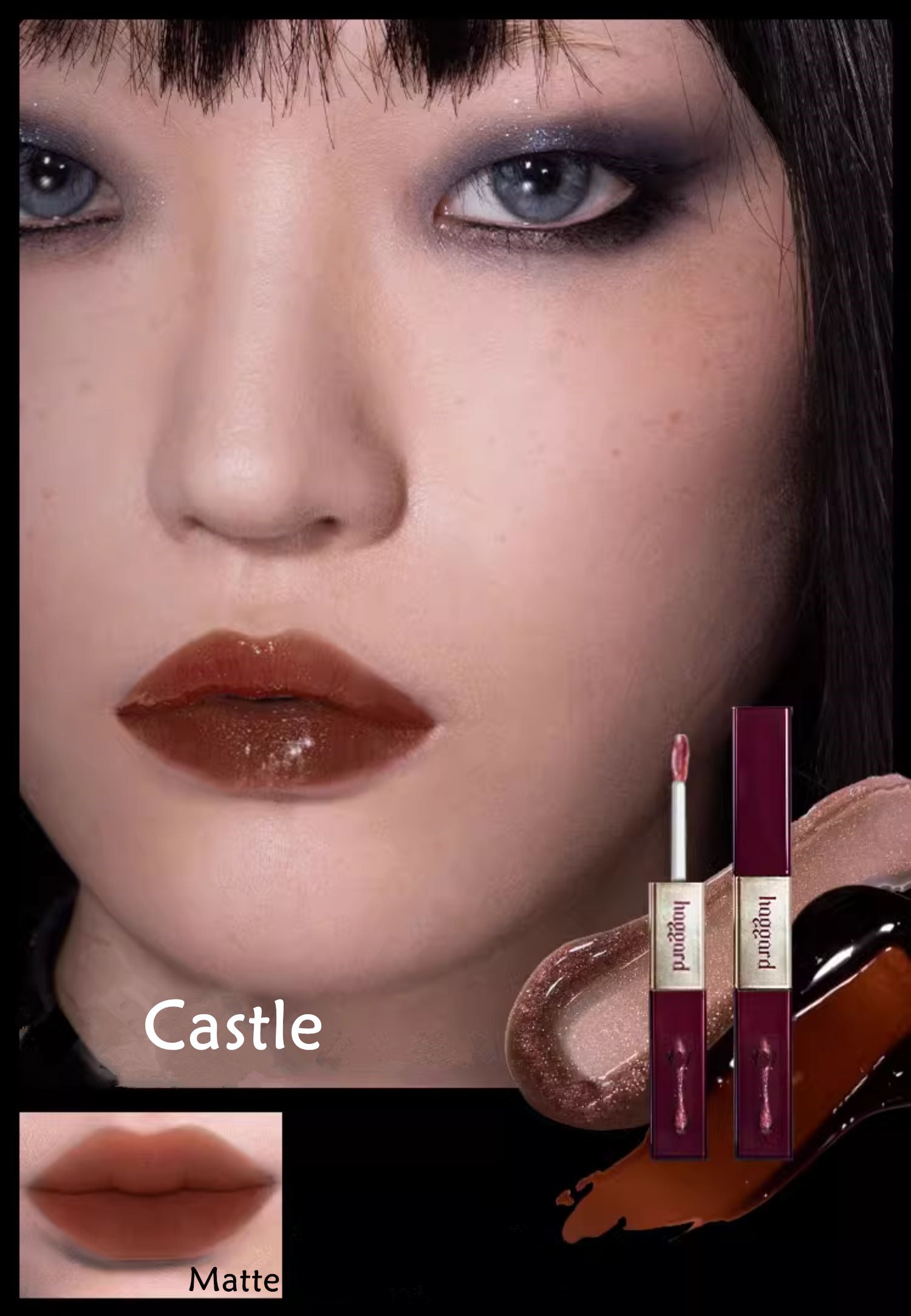 HAGGARD Scepter Series Double-Tube Lip Glaze T3868