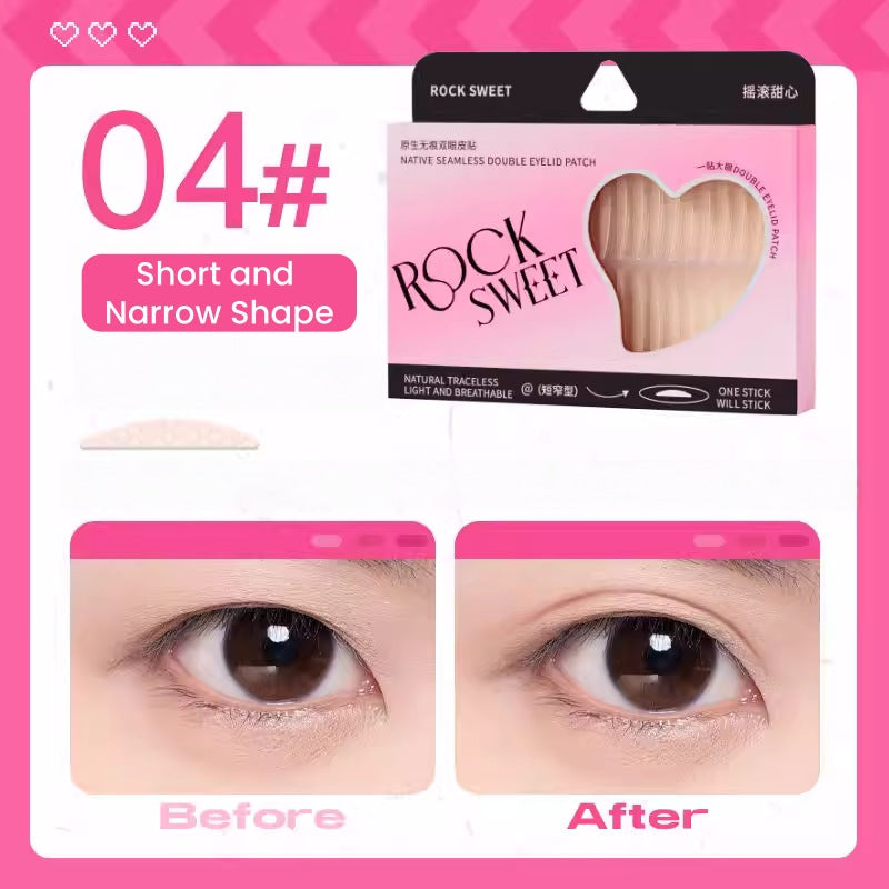 ROCK SWEET Native Seamless Double Eyelid Sticker T5541