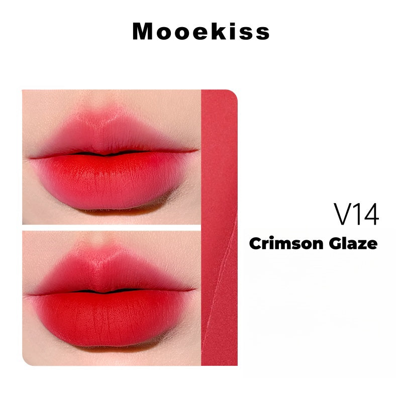 MOOEKISS Long-wear Silky Airy Velvet Matte Lip Mud T4367