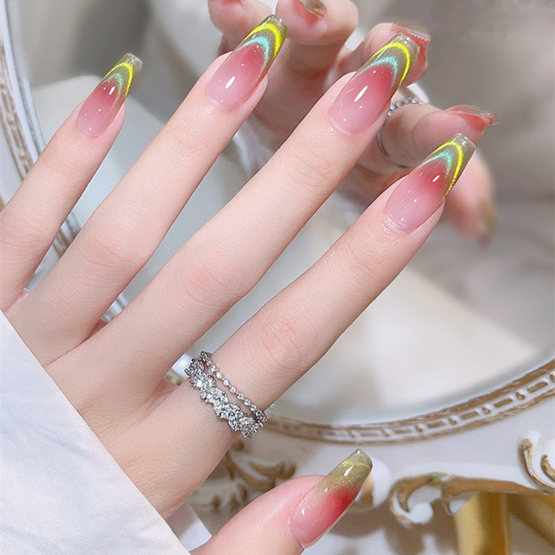 KellyKessa 15ml Professional Dopamine Candy Double-Light Cat Eye Gel Polish T3489