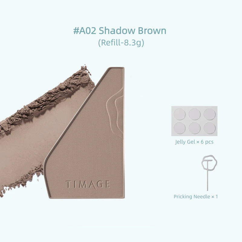 TIMAGE 3-color Highlighter & Contour Makeup Palette T6047