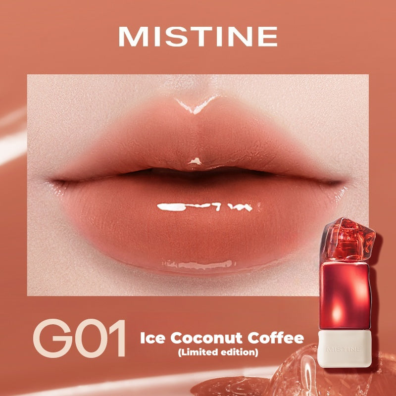 MISTINE Thai Milk Coffee Velvet Matte & Glossy Lip Glaze T4446