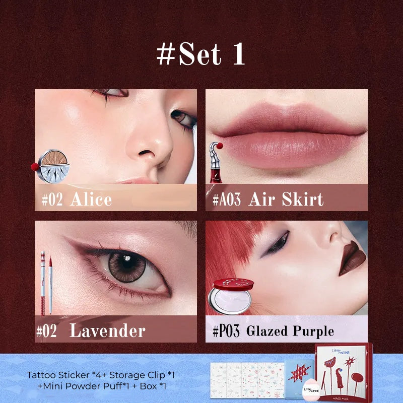 LITTLE ONDINE X Witch's Trick Collection All-in-one Makeup Gift Set T6043