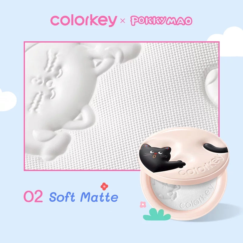 COLORY X Pokky Mao Collection Soft Matte Pressed Powder T5732