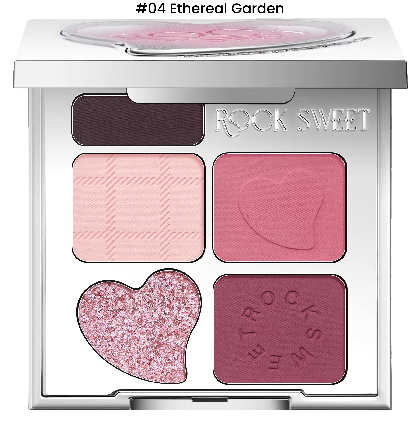 ROCK SWEET Rhythmic Fantasy Collection 5-color Eyeshadow Palette T5655