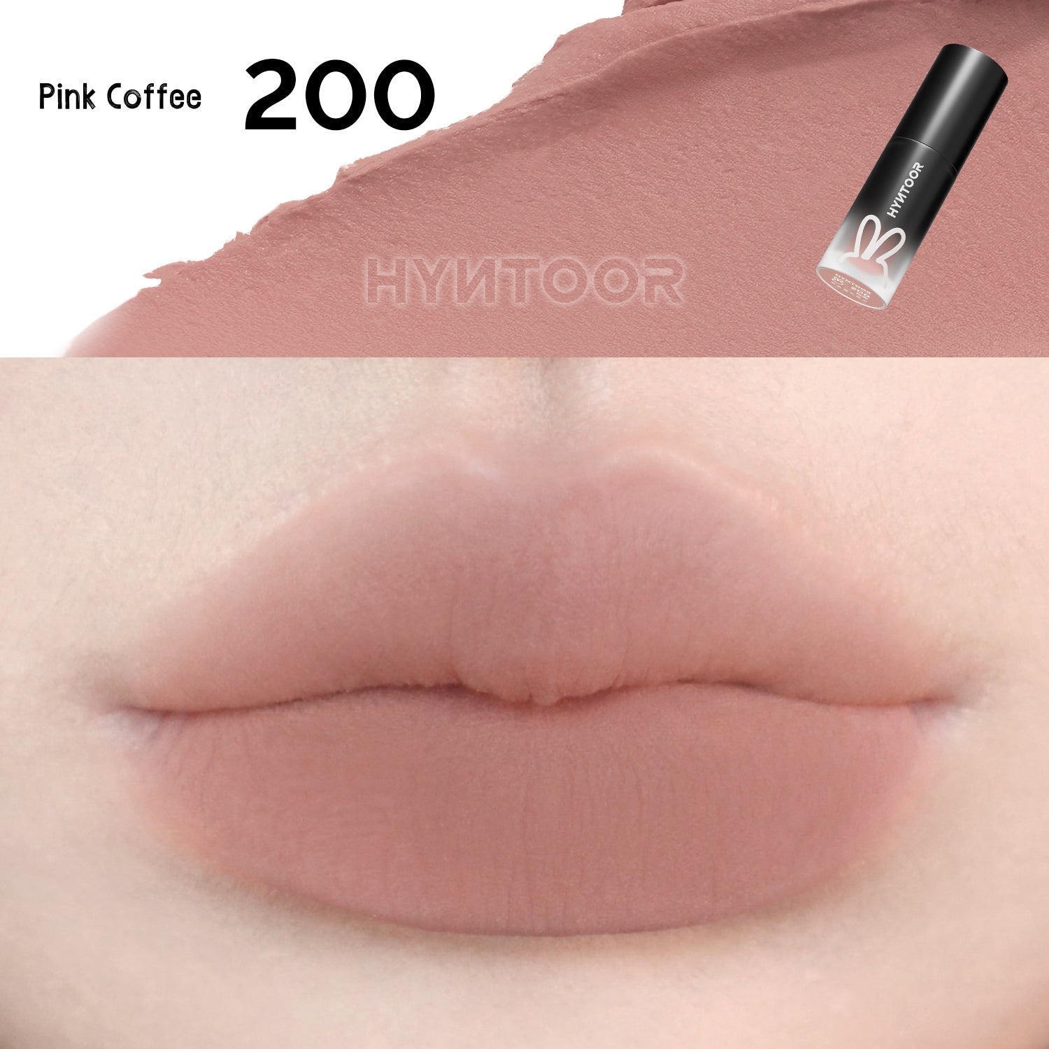 HYNTOOR Nude Milk Velvet Matte Lip Mud T5184