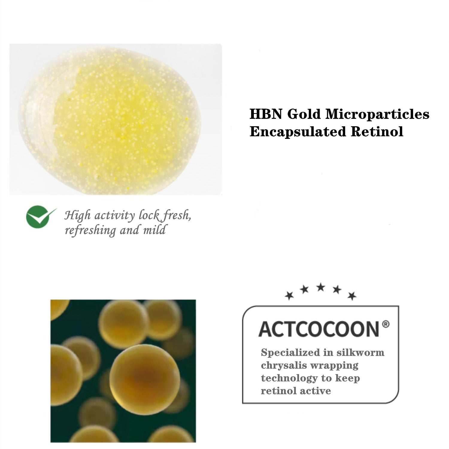 HBN 50g Dobbelt Retinol Opstrammende Anti-rynke Nat Ansigtscreme (2.0) T3284