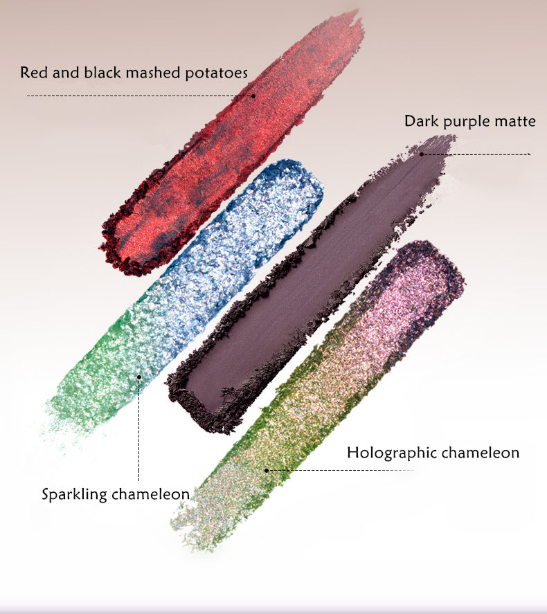 QianYan X Freya86 16-farvet kameleon øjenskyggepalette T4017 