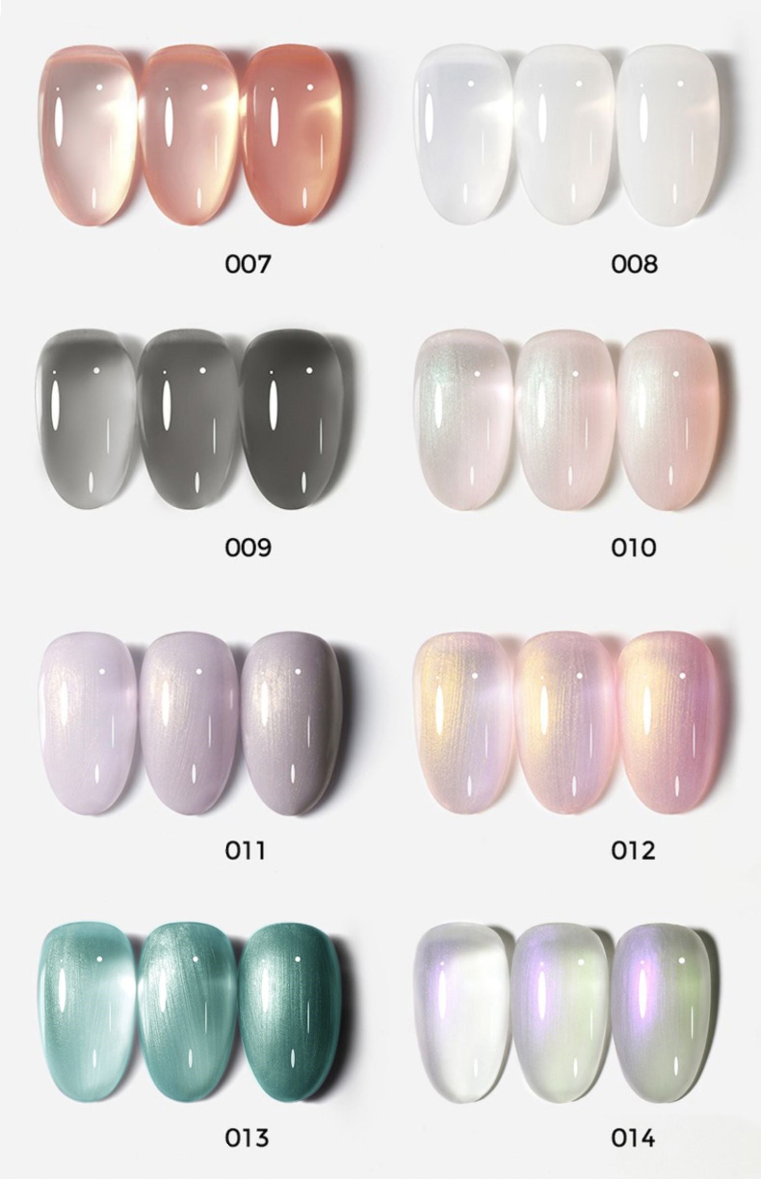 KellyKessa 15ml Professional Gilt Cake Series Gel Polish T3157