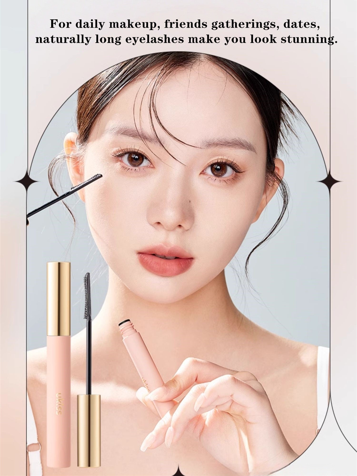 UKISS Queen of Flowers Waterproof Volumizing Curling Mascara T4338