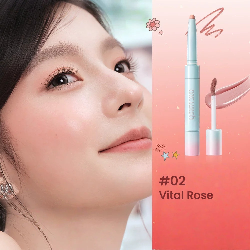 MR.WISH X Fluffy Lili Double-head Blusher & Contour Makeup Stick T5737