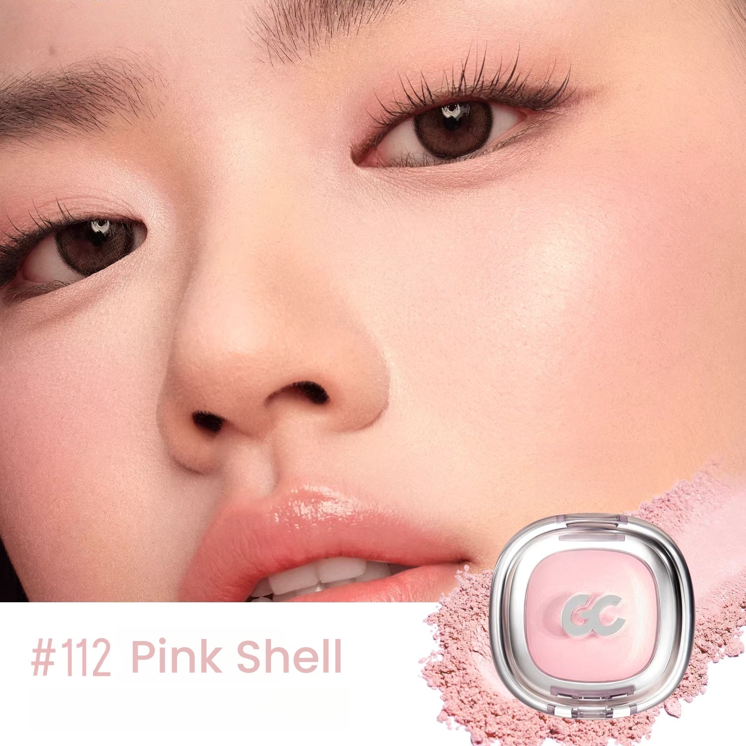 GIRLS CRUSH Satin Makeup Blusher Cream T5663