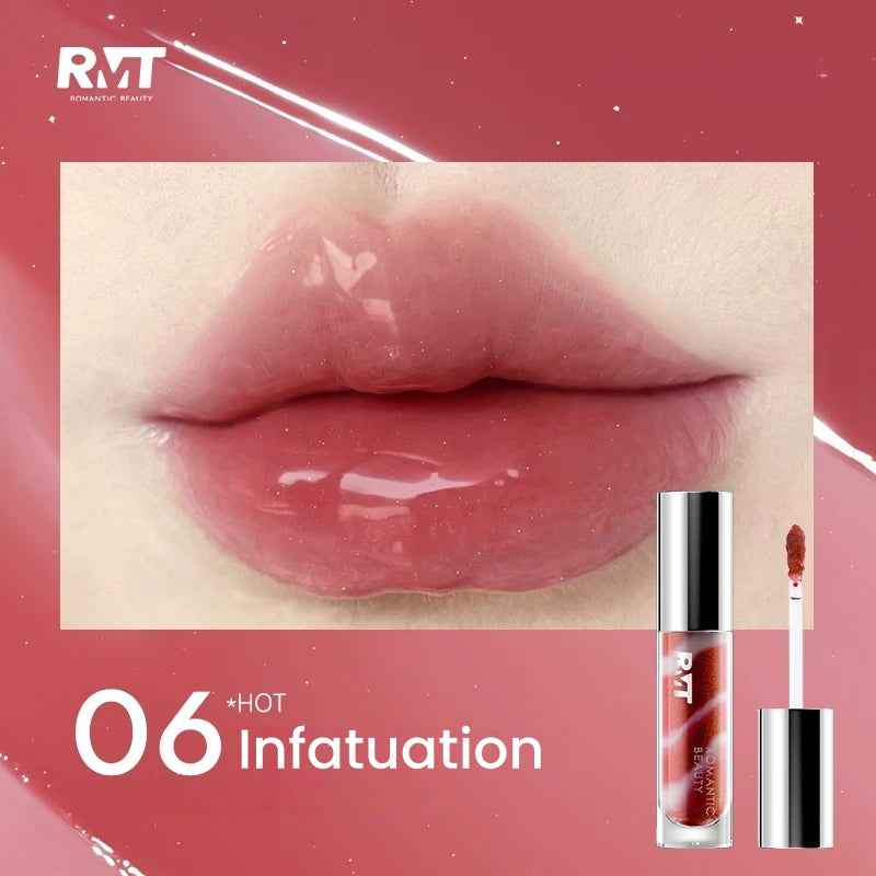 ROMANTIC BEAUTY Glossy Moist Colorful Lip Gloss T5837
