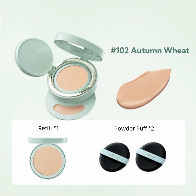 TIMAGE Round Tube Long-wear Air Cushion Foundation T6063