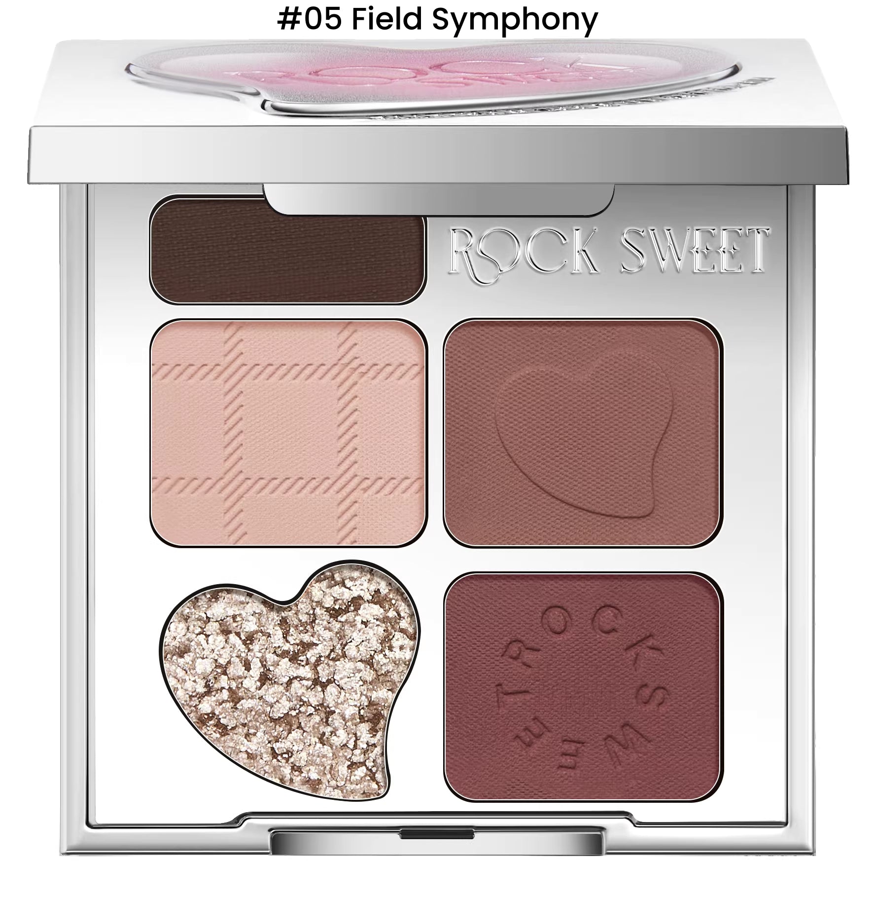 ROCK SWEET Rhythmic Fantasy Collection 5-color Eyeshadow Palette T5655