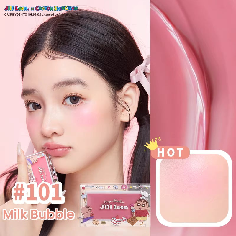 JILL LEEN X Crayon Shin-chan Long-wear Smooth Blusher Cream T5632
