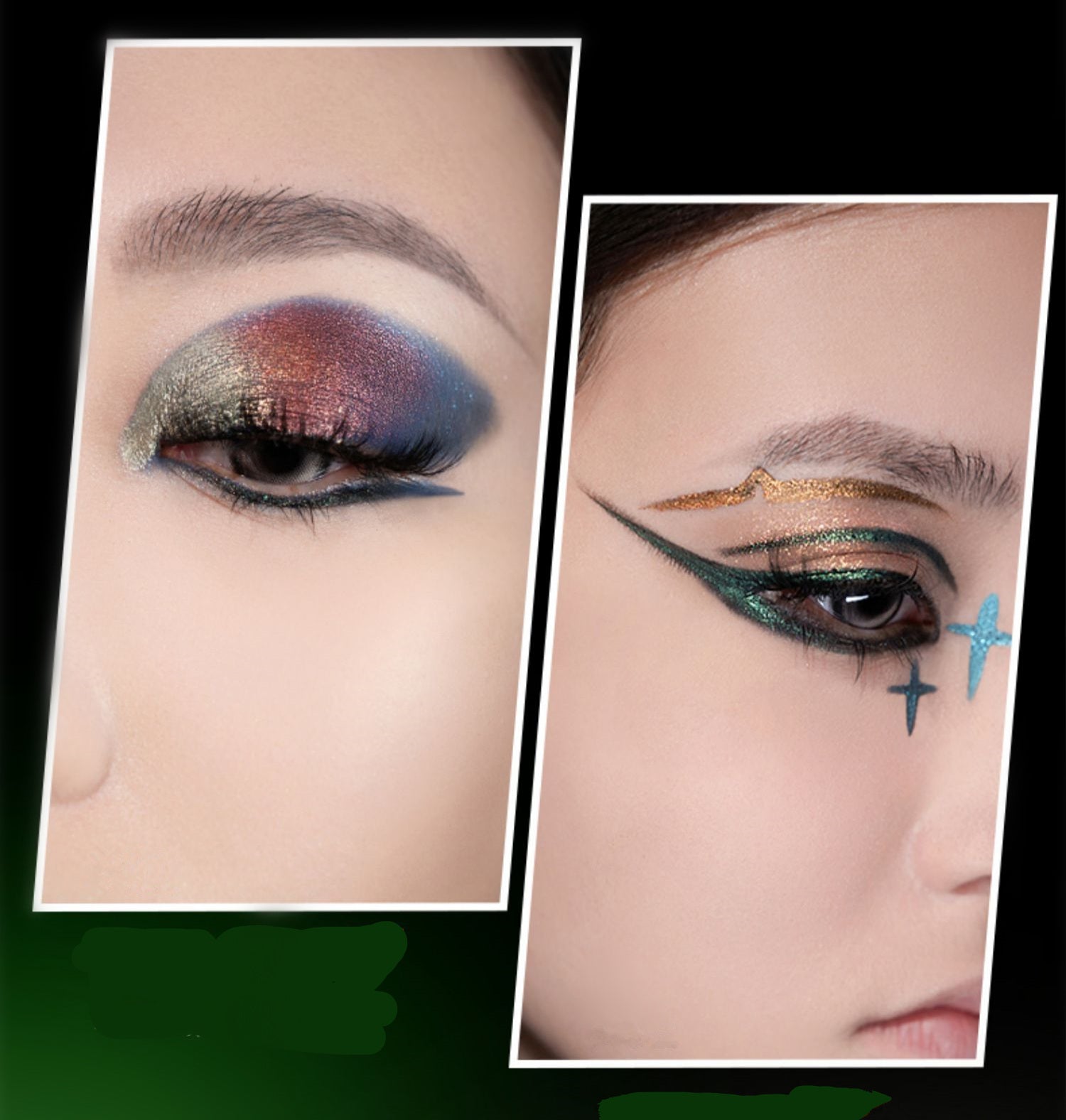 QianYan Cosmic Mind 16-Color Holographic Eyeshadow Palette T3871