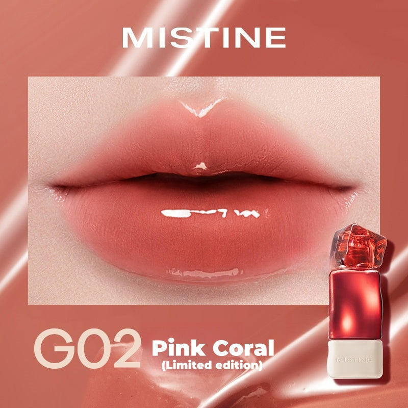 MISTINE Thai Milk Coffee Velvet Matte & Glossy Lip Glaze T4446