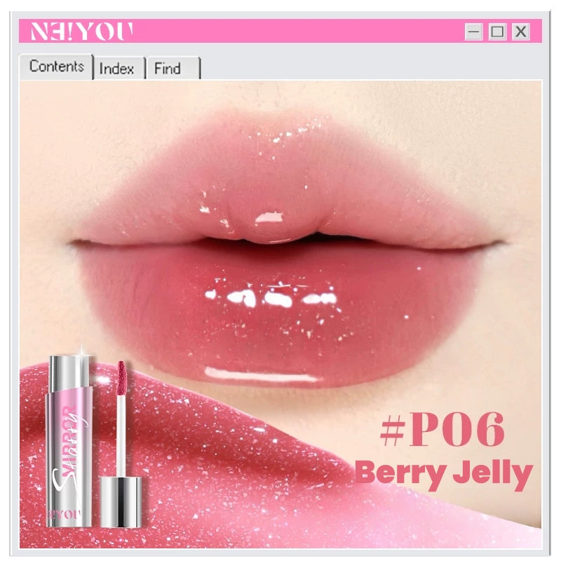NEIYOU Glossy Mirror Long-wear Lip Gloss T5826