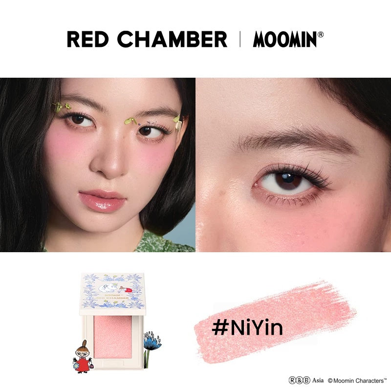 RED CHAMBER X Moomin Multi-use Makeup Cream & Highlighter & Lipstick T5757