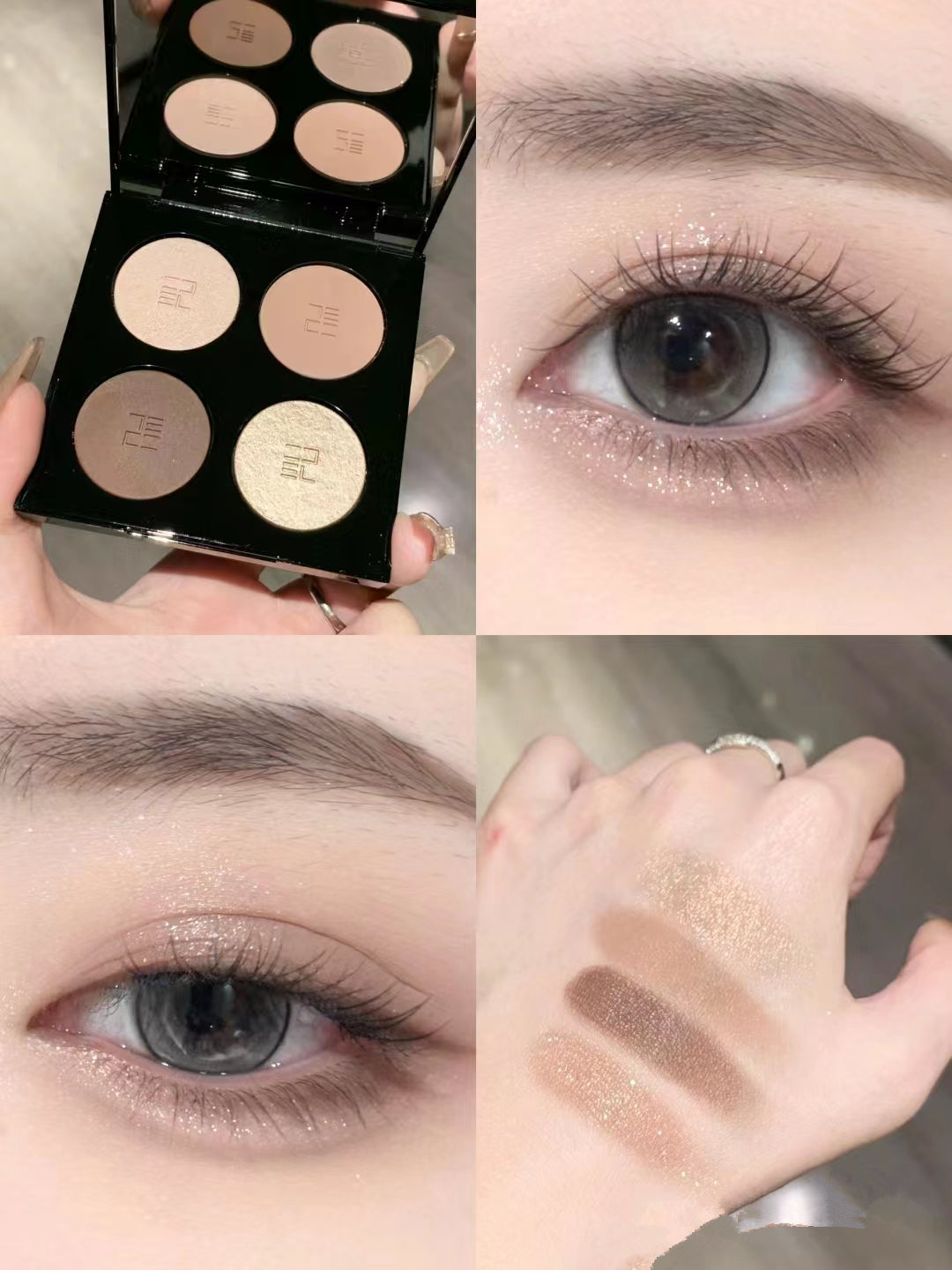 Perfect Diary Four Colors Essence Eyeshadow Palette T3801