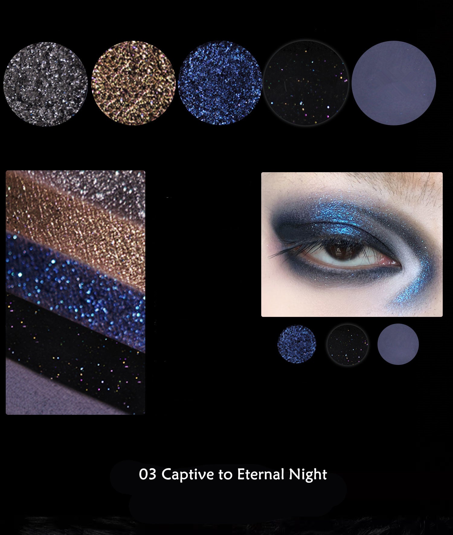 HAGGARD Scepter Series Smokey Chameleon Eyeshadow Palette T3901