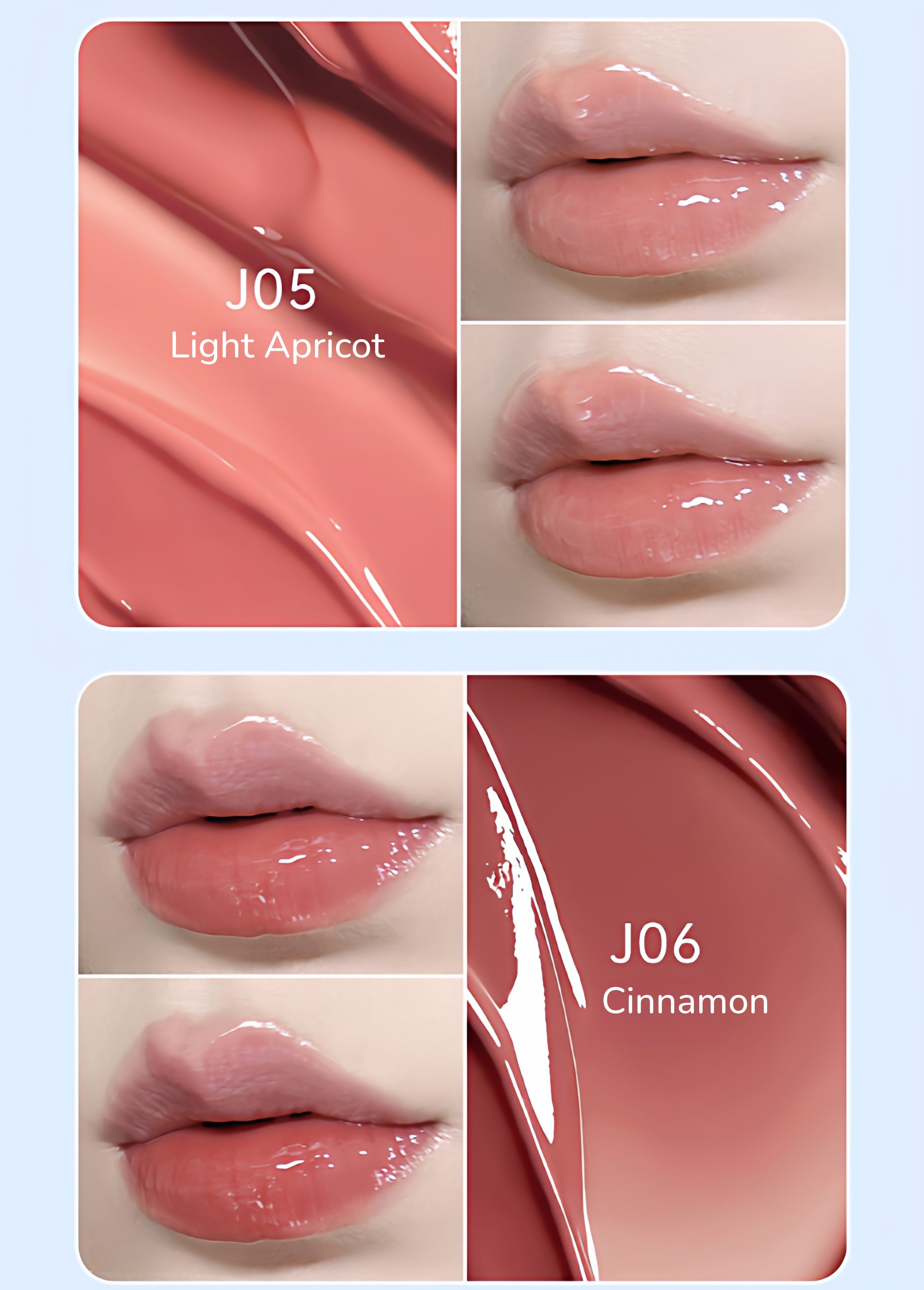 JILL LEEN X Crayon Shin-chan Glossy Long-wear Lip Gloss T5628