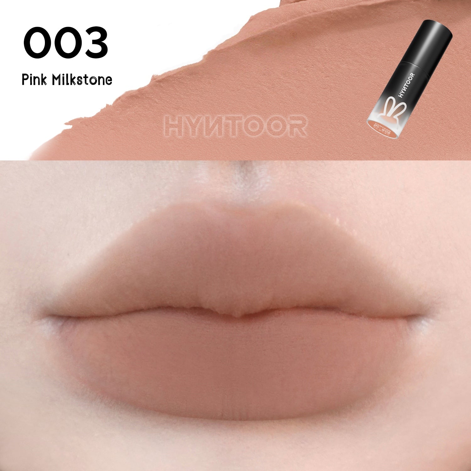 HYNTOOR Nude Milk Velvet Matte Lip Mud T5184