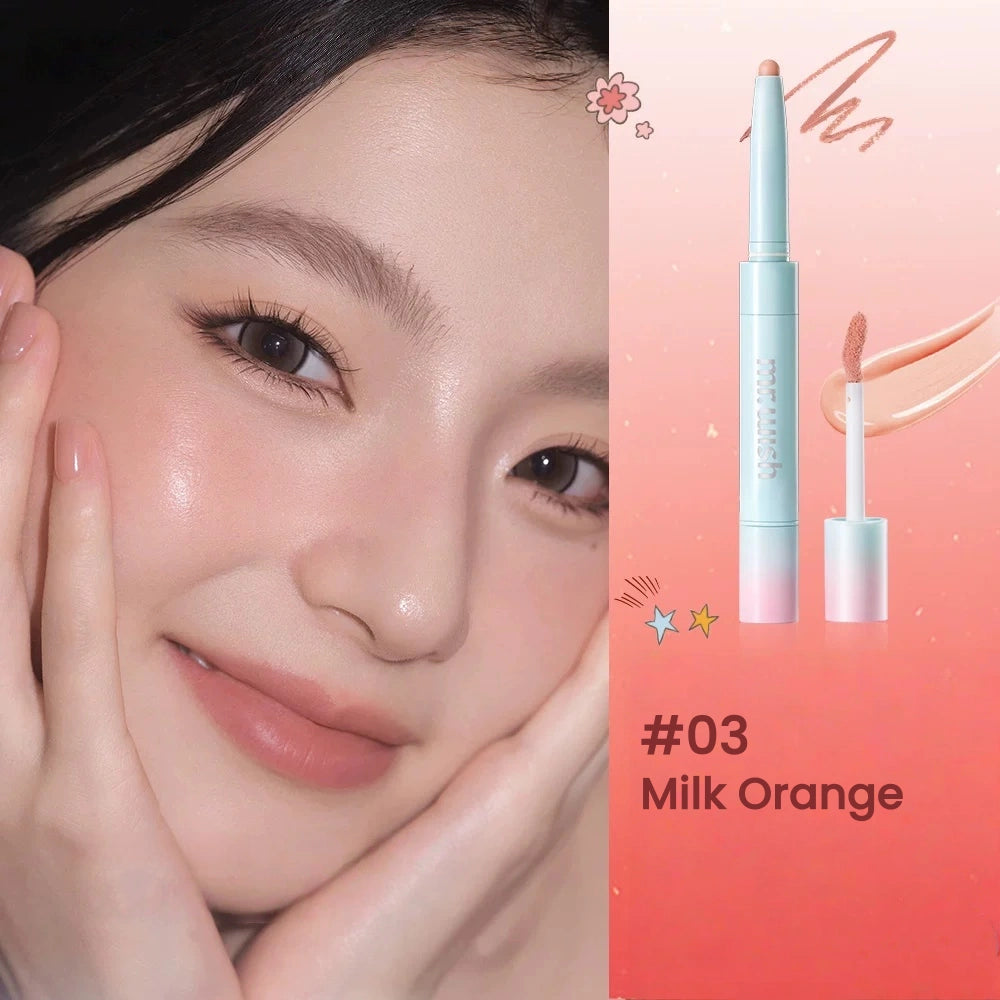 MR.WISH X Fluffy Lili Double-head Blusher & Contour Makeup Stick T5737