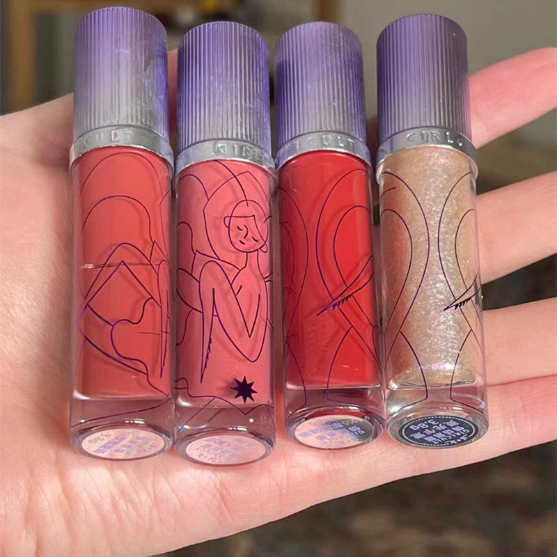 Girlcult Love Talk Series Shimmer & Matte Velvet Lip Glaze T3110