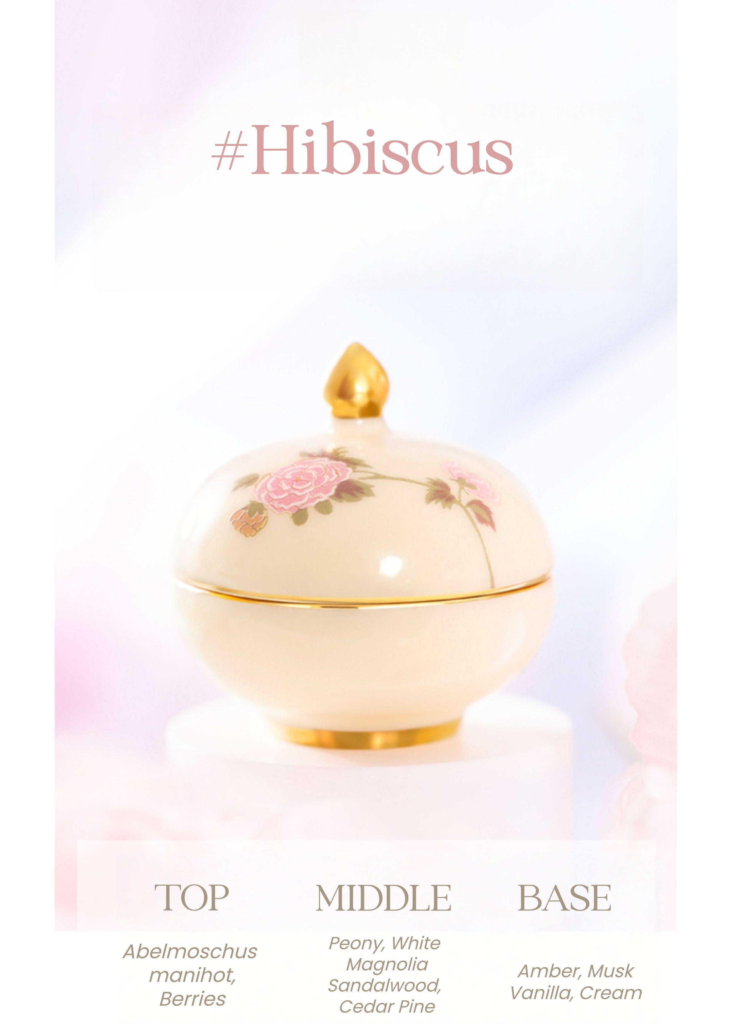 PALACE MUSEUM Flower God Collection Solid Perfume Balm T5499