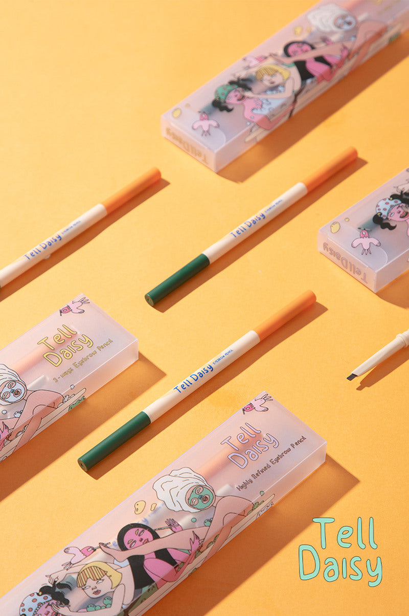 قلم حواجب مثلث فائق الدقة مقاوم للماء من تيل ديزي T3725