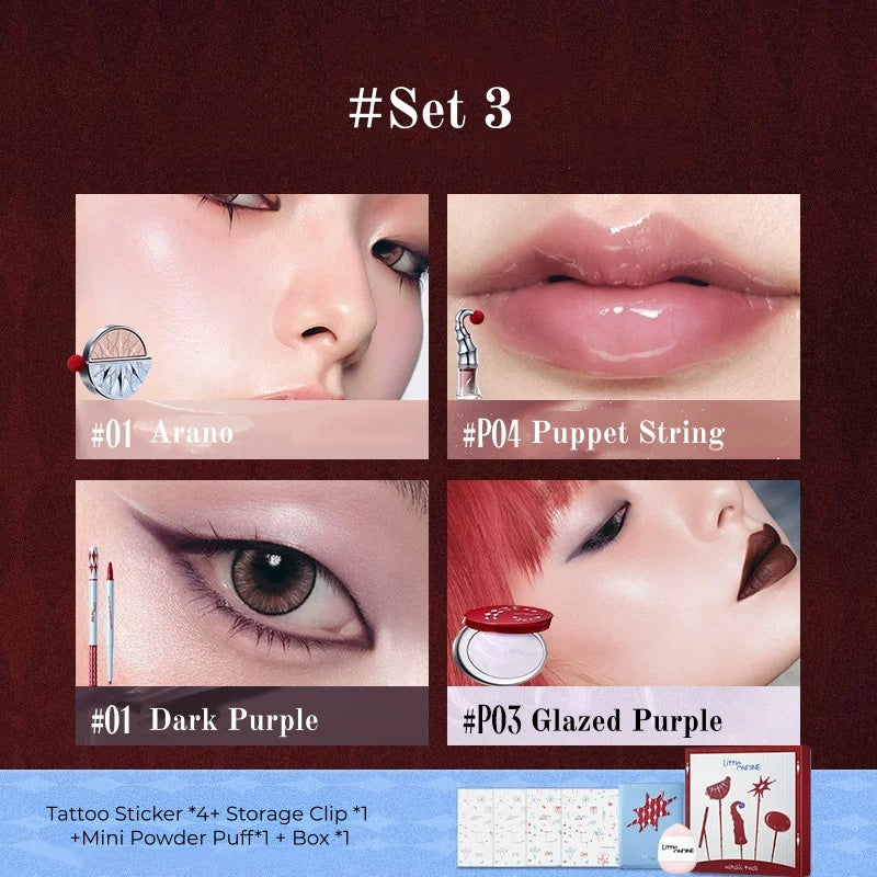 LITTLE ONDINE X Witch's Trick Collection All-in-one Makeup Gift Set T6043