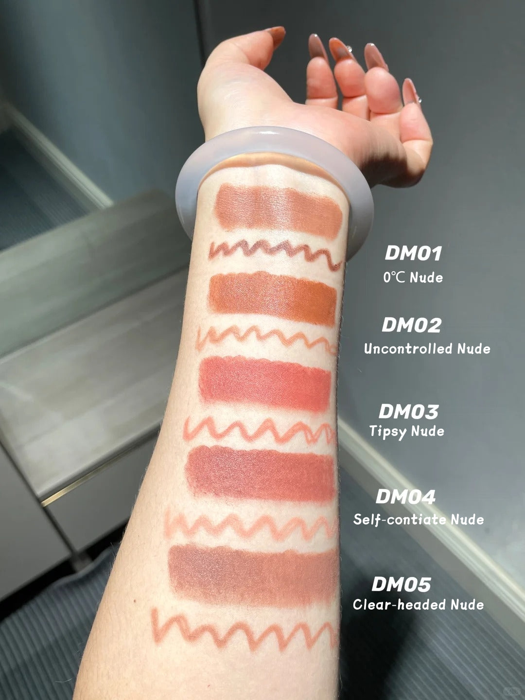 QianYan X DODONAMI Collection Double-head Matte Lipstick Pen T5317