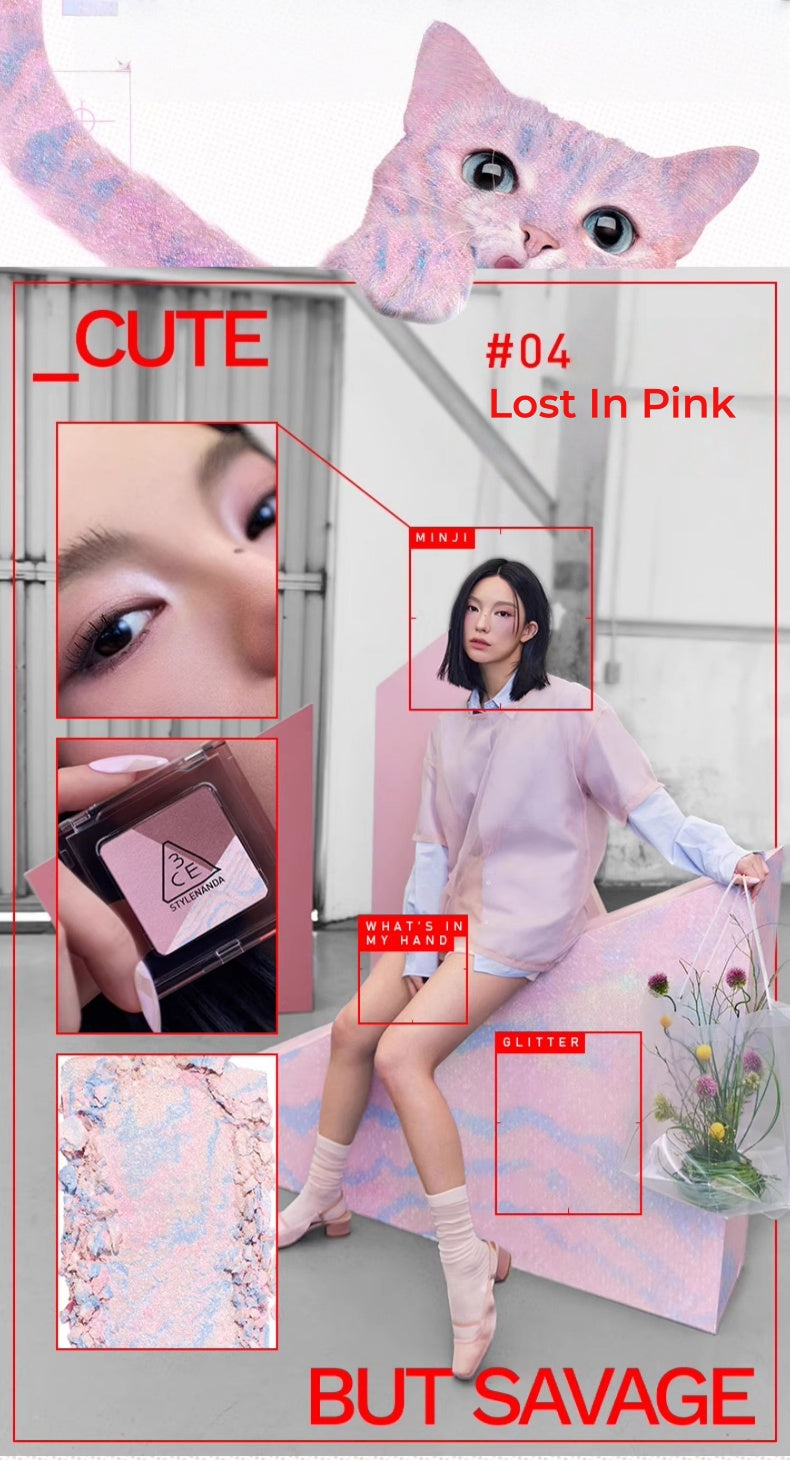 3CE 3-color Color Grid Eyeshadow Palette T5181