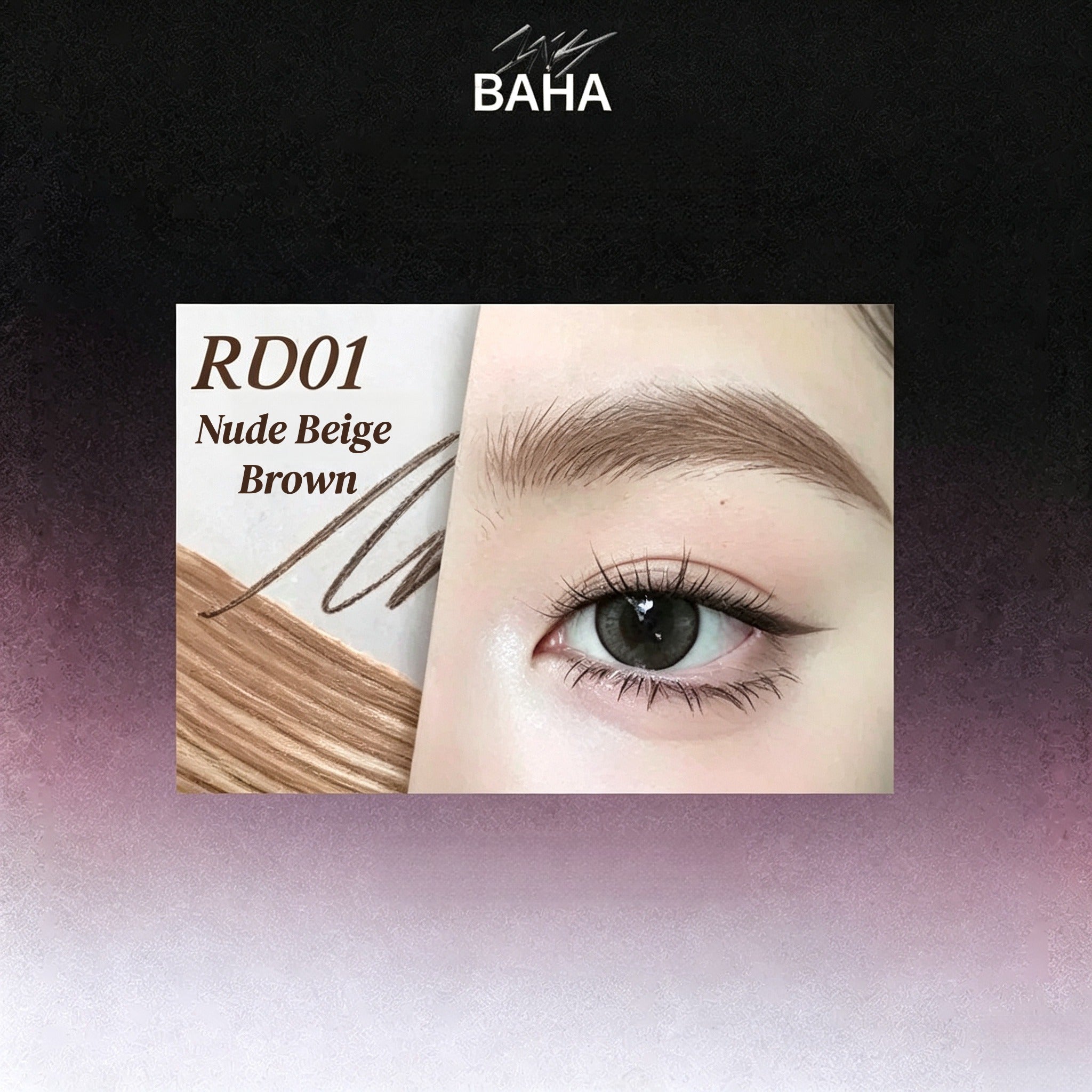 INSBAHA Rebel Collection Double-head Eyebrow Pen T5945
