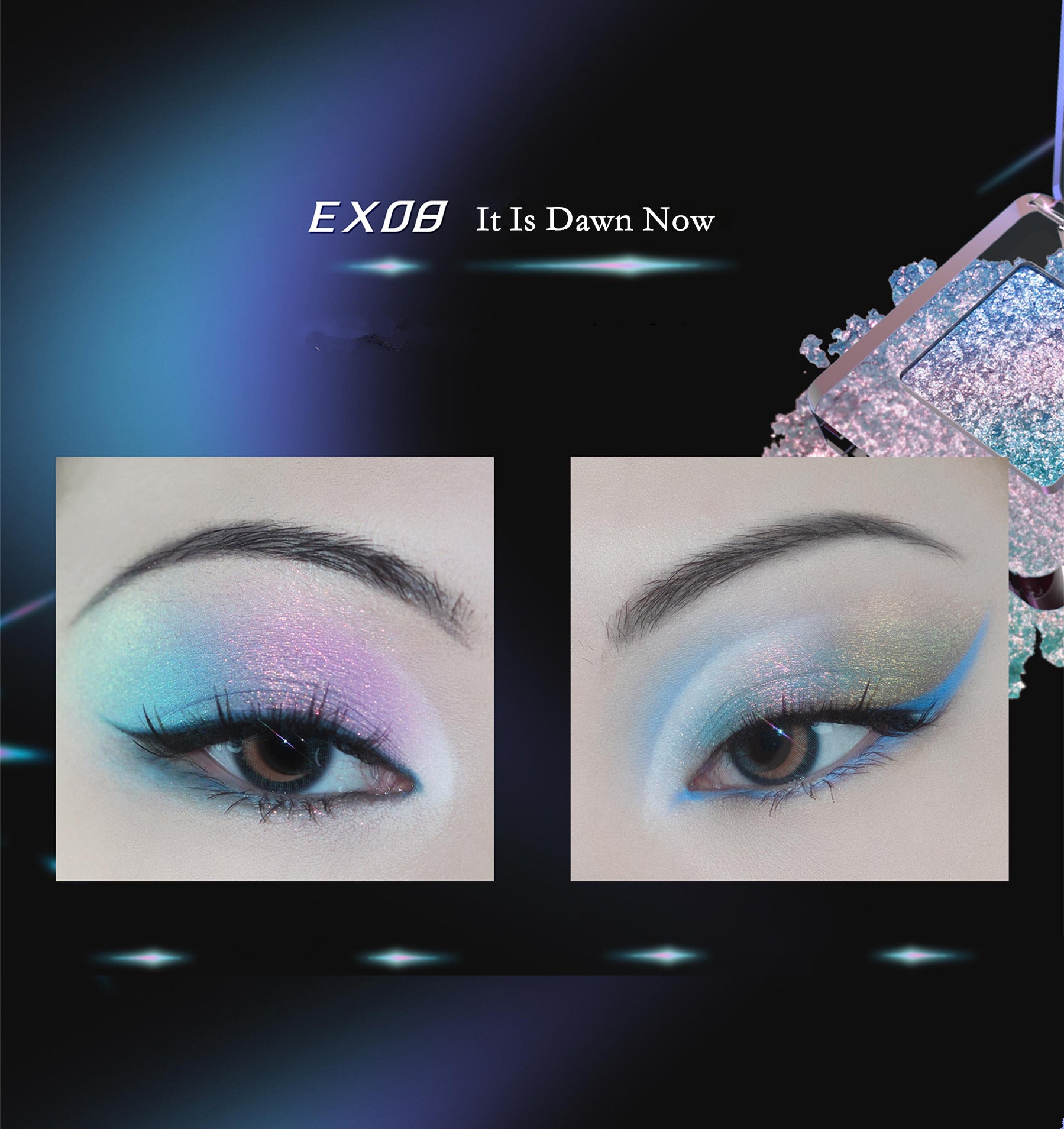 DRAMO Moon Season Aurora Chameleon Eyeshadow T3858