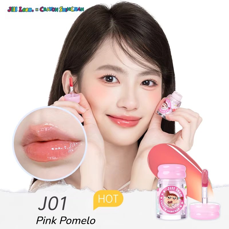JILL LEEN X Crayon Shin-chan Glossy Long-wear Lip Gloss T5628