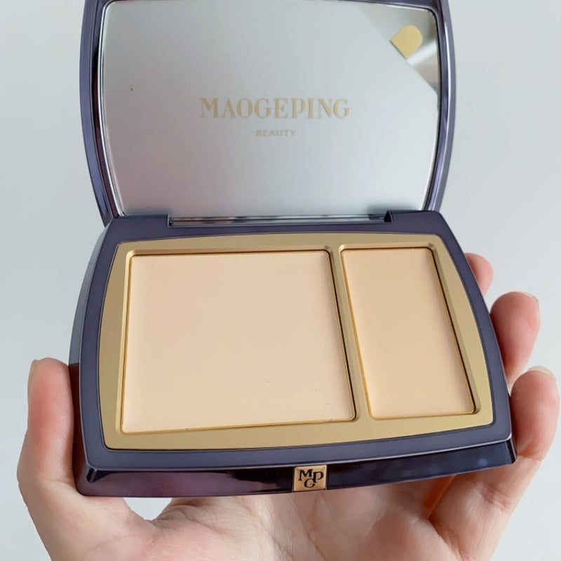 MAOGEPING 3D Light Shadow Highlighter & Contour Cream Palette
