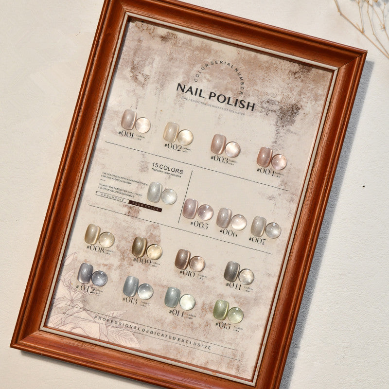 KellyKessa 15ml Metallisk Cat Eye Gel Polish T4051