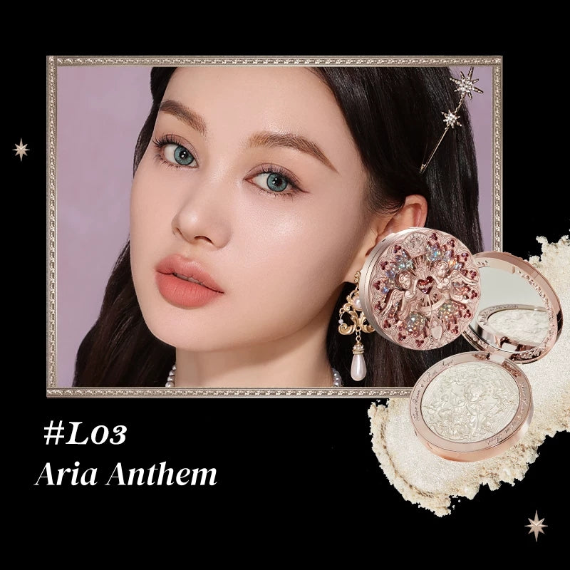 Flower Knows Little Angle Relief Highlighter Makeup Palette T5897