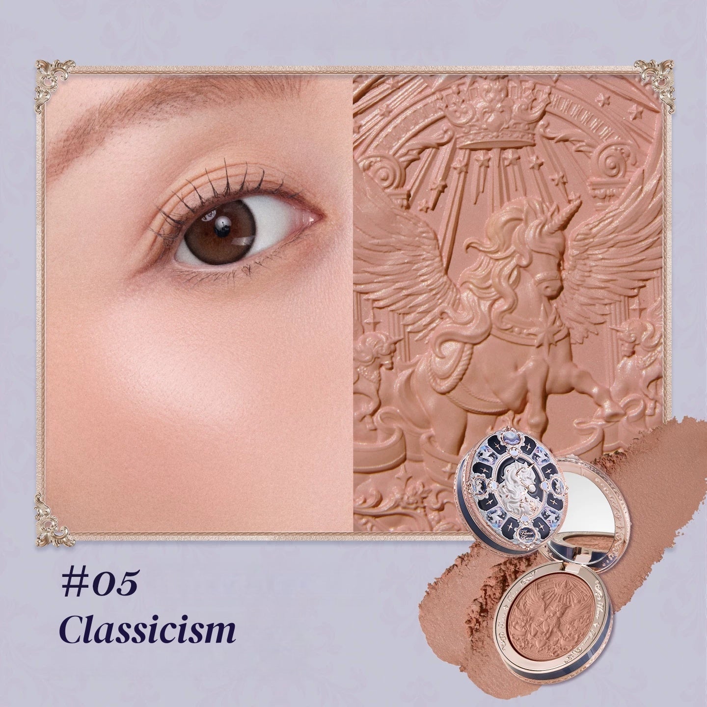Flower Knows Unicorn Collection Satin Blush T5898
