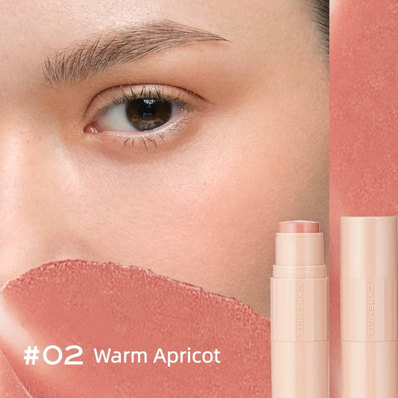 CAREMILLE Double-head Moist Matte Blusher Stick T5688