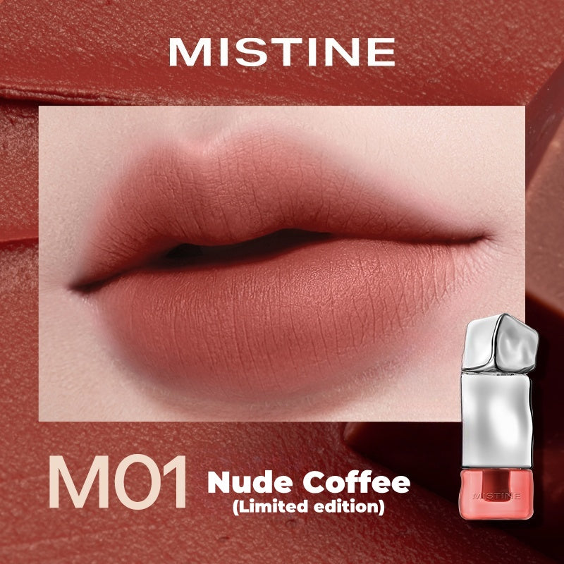 MISTINE Thai Milk Coffee Velvet Matte & Glossy Lip Glaze T4446