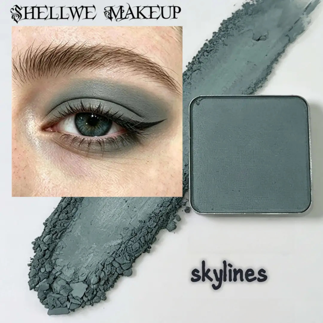 SHELLWE MAKEUP Single-color Eyeshadow Palette T5936